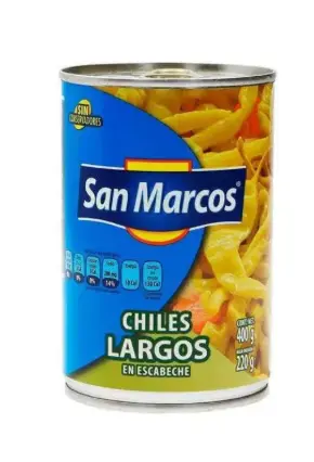 Chiles Largos en Escabeche 400 gr.