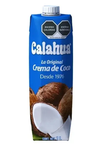 Crema de coco Calahua la original 1 l