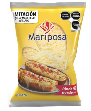 Imitación de Queso Manchego Mariposa Rallado 1.2 kg