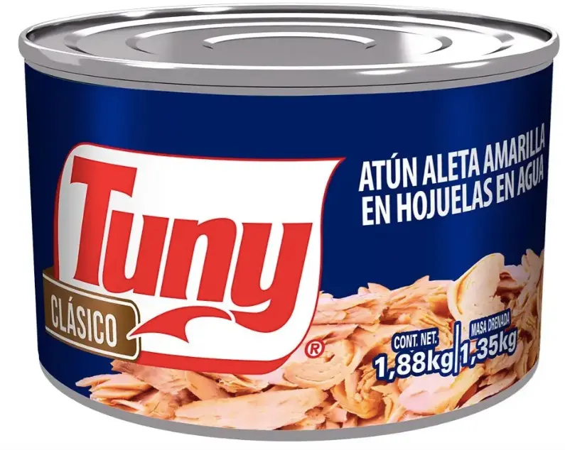 Atún Tuny en Aceite 1.8 Kg.