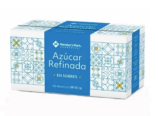 Azúcar en Sobre MM 1000 piezas caja