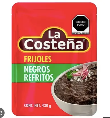 Frijoles Bayos Refritos La Costeña 430 Gr.