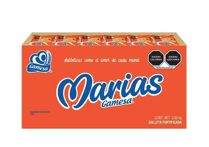 Galletas Gamesa Marías 18 piezas de 170 g c/u