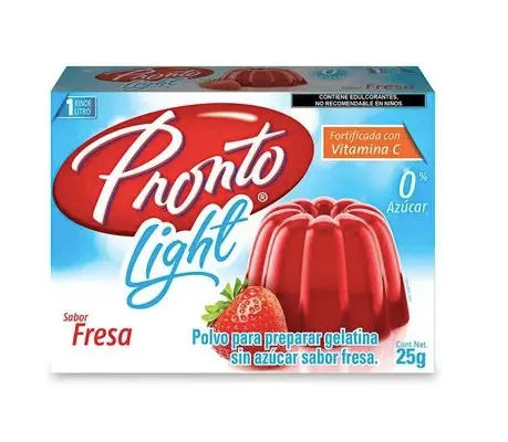 Gelatina Pronto Light Fresa 84 Gr.