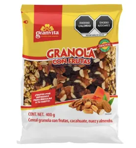 Granola con Frutas Gran vita 400 gr.