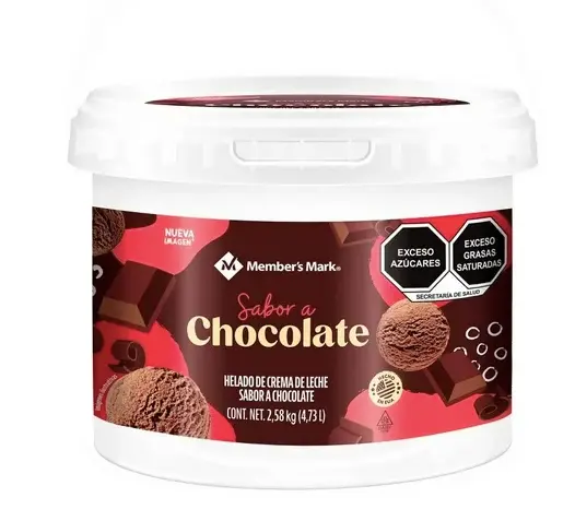 Helado de Chocolate Member's Mark 4.7 l.