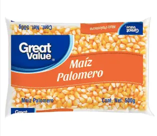Maíz Palomero Great Value 500 g.