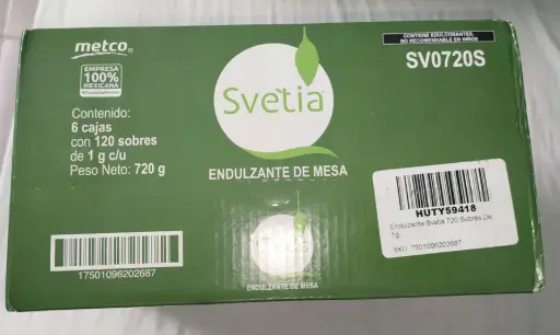 Svetia Sustituto de Azúcar 720 sobres 1 gr.