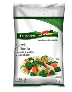 Verduras congeladas La Huerta mezcla California 2 kg.