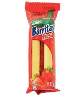 Barritas de Fresa 75 gr.