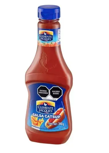 Salsa Catsup Clemente J. 24Botellas/320 Gr.