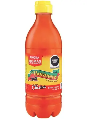 Salsa picante La Botanera clásica 775 ml