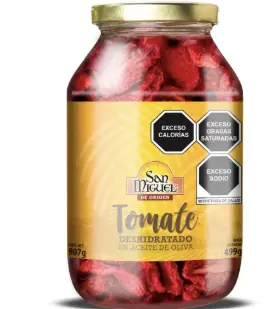 Tomate Deshidratado San Miguel 907  gr.