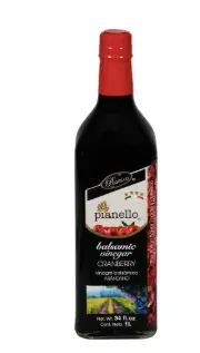Vinagre Balsámico Arándano Pianello 1 Lt
