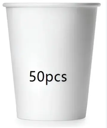 Vaso de carton 8oz   50 Pzas