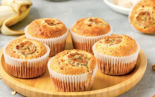MUFFIN DE PLATANO