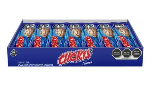 Chokis Gamesa con 14 pzas de 57 g c/u