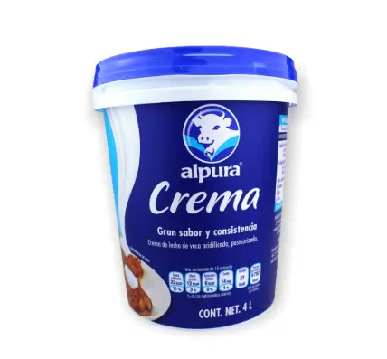 Crema Alpura 4 Litros