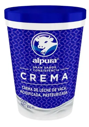 Crema Alpura 900 Ml.