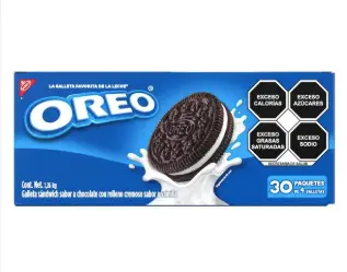 Galletas Oreo Nabisco Sabor Chocolate 30 paquetes de 42 g c/u
