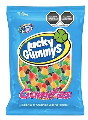 Gomitas Sabor Frutas 1 Kg.