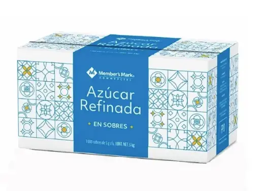 Azúcar en Sobre MM 1000 piezas caja