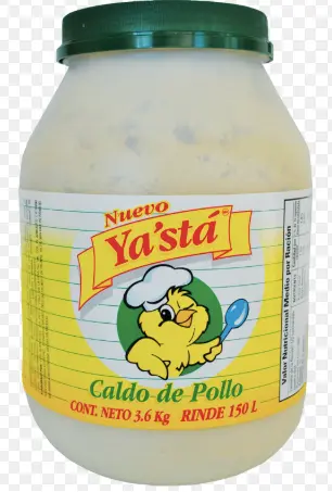 Ya'sta Consomé de Pollo 3.6 Kg.