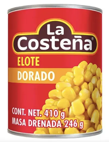 Granos de Elote La Costeña 410 gr.