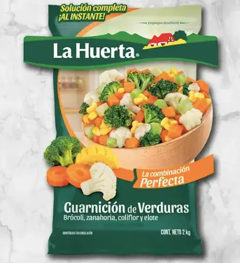 Guarnición de Verduras La Huerta 2 Kg.