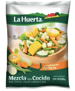 Verdura Congelada La Huerta mezcla tipo cocido 500 gr.