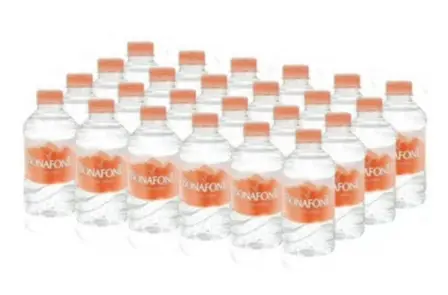 Agua natural Bonafont 24 piezas de 330 Ml.