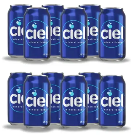 Agua Ciel Mineral 335 Ml. Paq. 12 Piezas