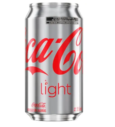Coca Cola Lata Lihgt 335 Ml. 12 Piezas