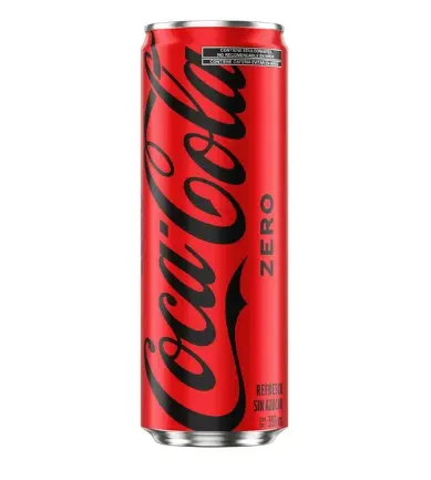 Coca Cola sin Azúcar Lata 335 Ml. 12 Piezas