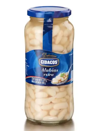 Alubia Extra Cidacos 570 Gr.