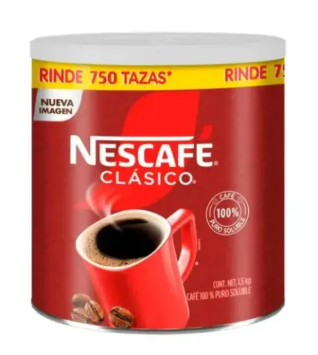 Café Soluble Nescafé 1.5 kg.