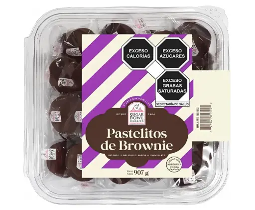 MINI BROWNIES PAQ. 27 PIEZAS