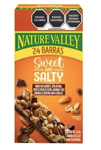 Barras de Granola Nature Valley Sweet and Salty 24 pzas de 30 g c/u