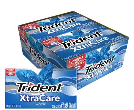 Trident Xtra Care Menta Super Fresca